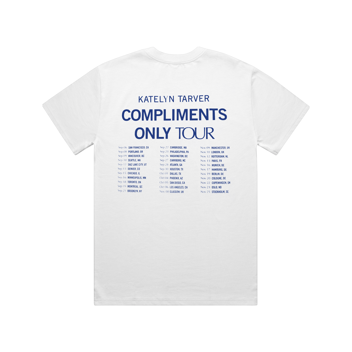 Compliments Only Tour Tee